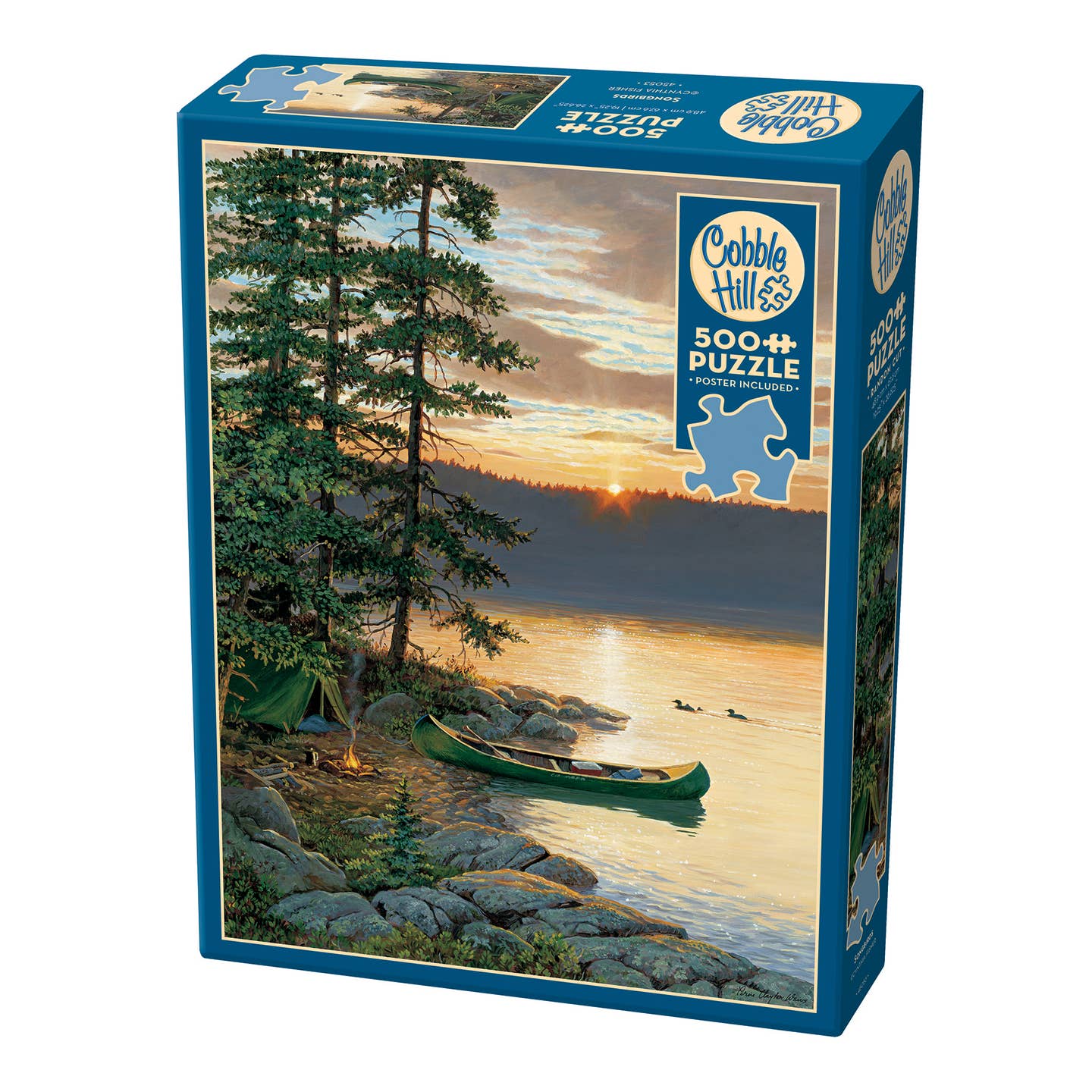 Canoe Lake 500 Piece Puzzle