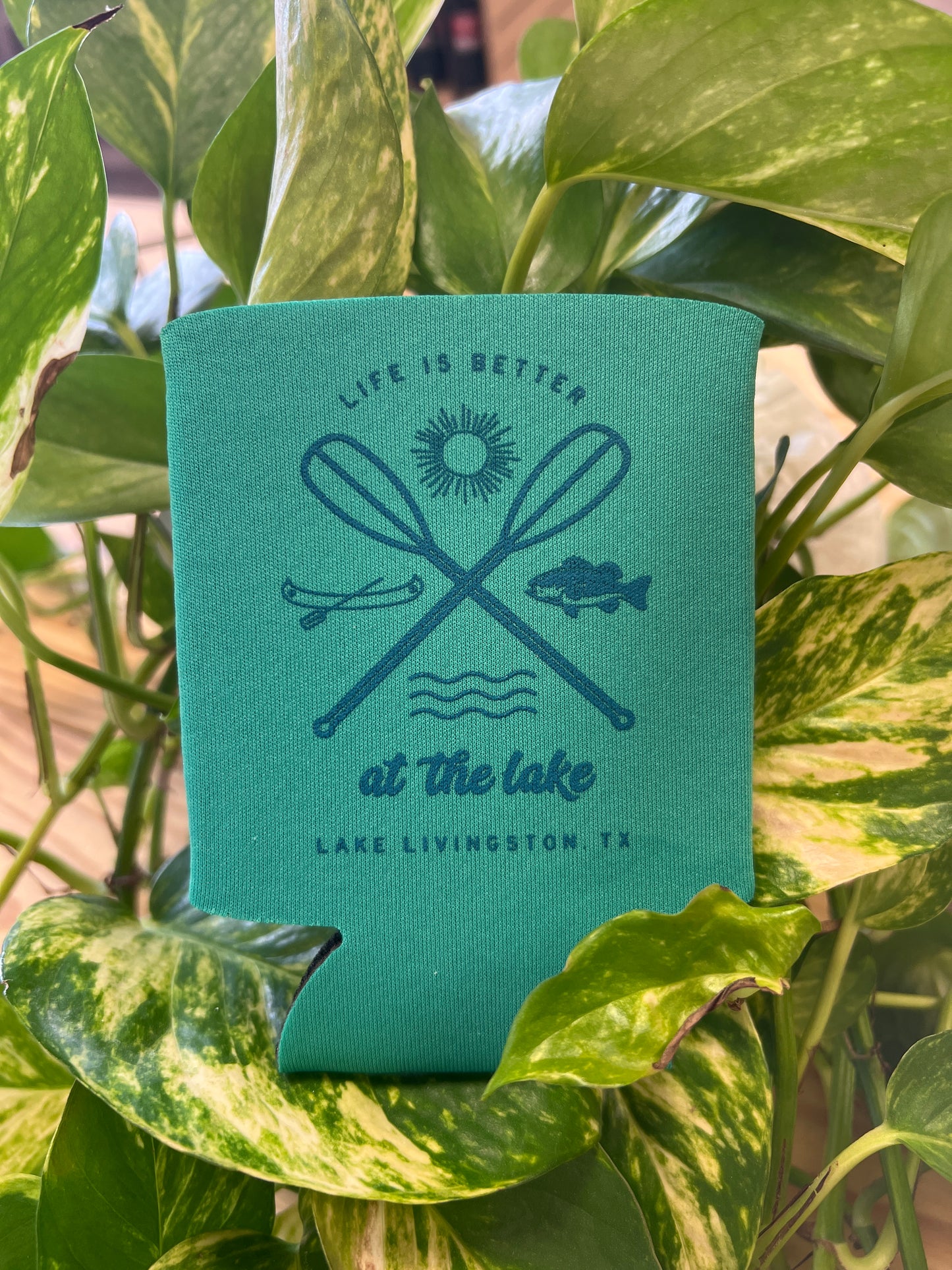 Life is Better at the Lake - Lake Livingston, TX Coozie