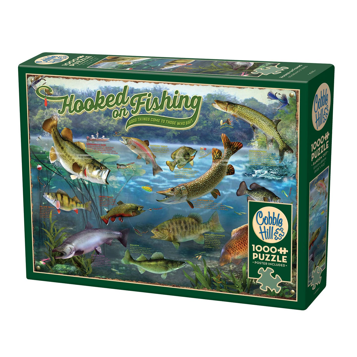 Hooked on Fishing 1000 Piece Puzzle