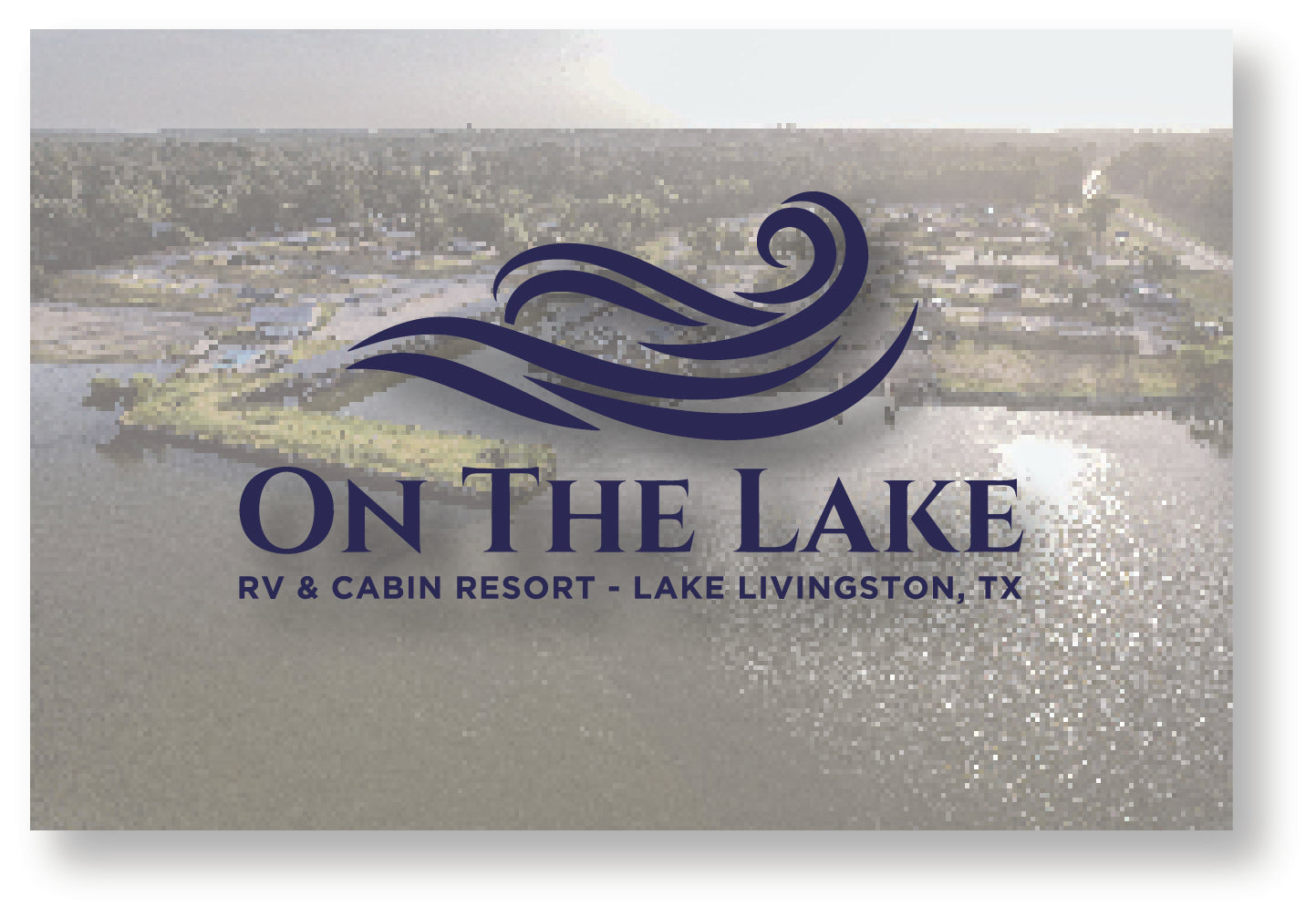 On the Lake Postcard