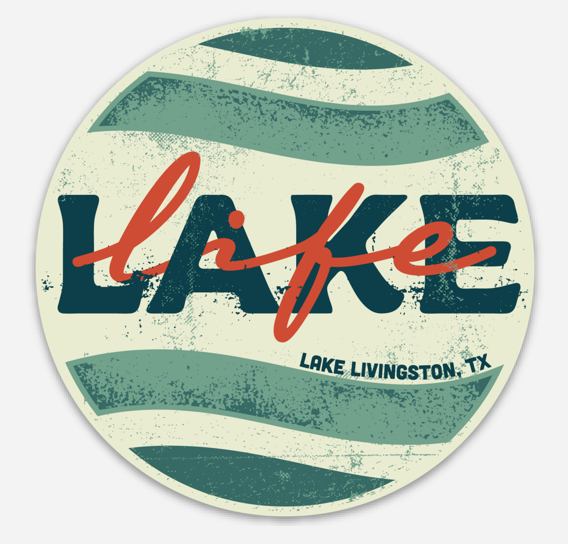 Lake Life Lake Livingston, TX Magnet