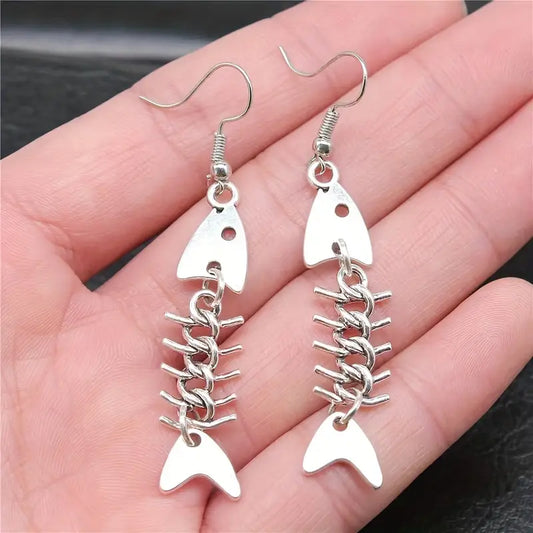 Fishbone Earrings