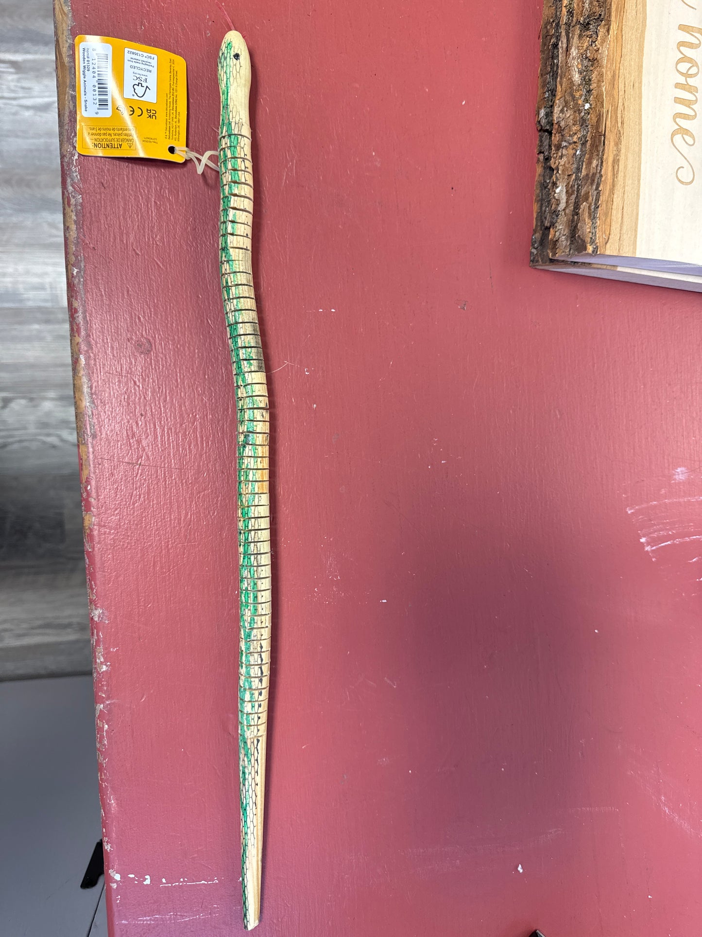 Wooden Wiggle Snake