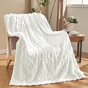 Decorative Throw (White)