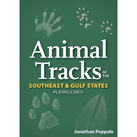 Animal Tracks of the Southeast Playing Cards