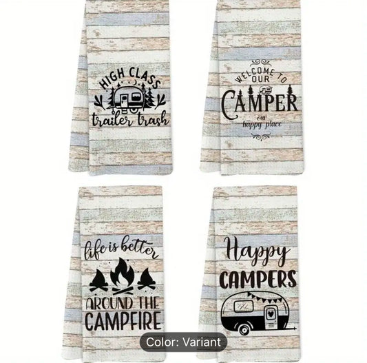 RV Themed Tea Towels