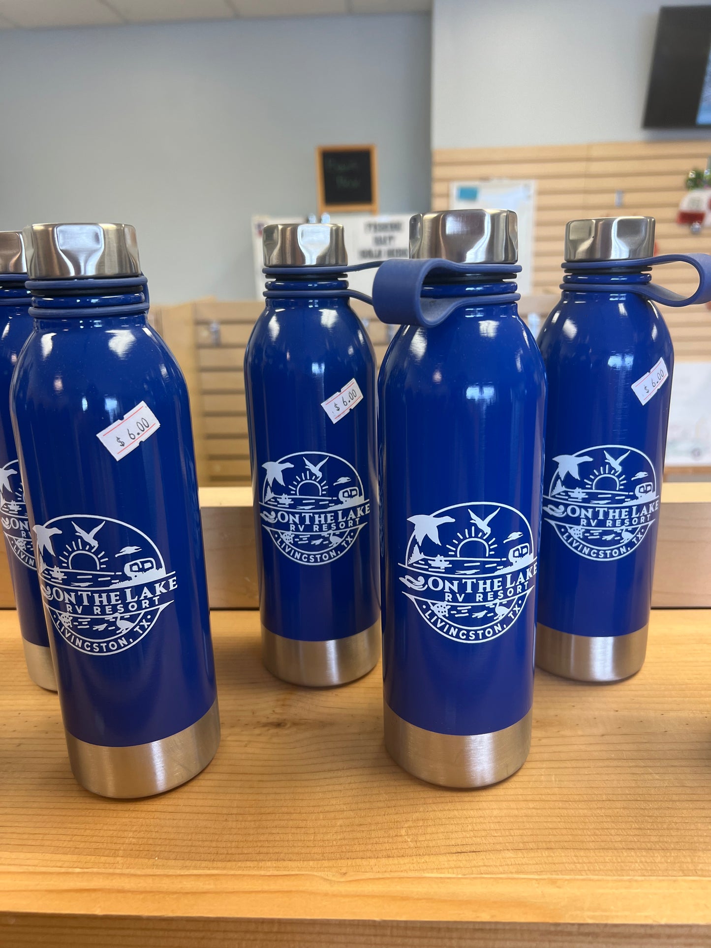 On the Lake Logo Water Bottle