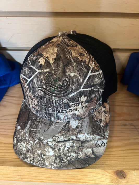 On the Lake Logo Camo Hat