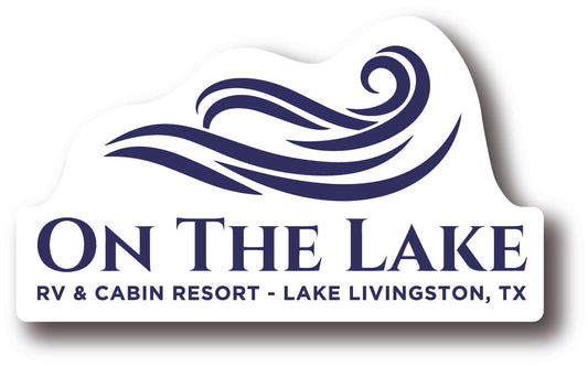 On the Lake Logo Sticker