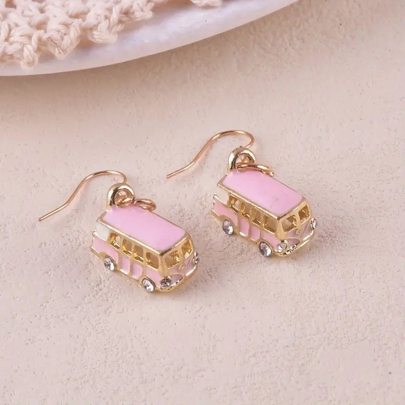 Vintage VW Bus Earrings