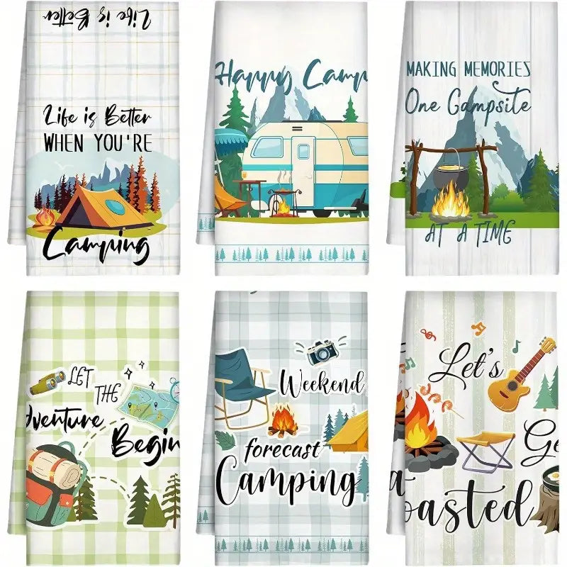 Camping Tea Towels